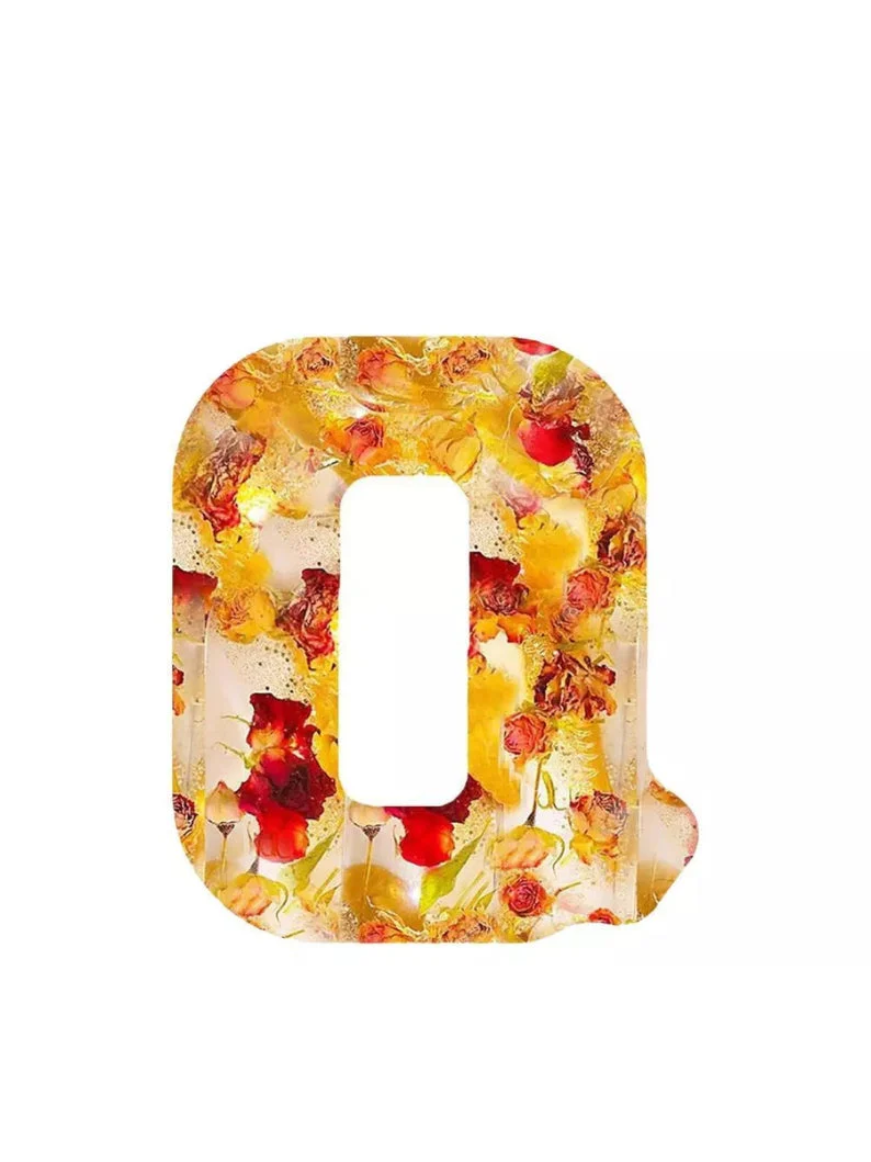 Handmade Floral Resin Night Light ~ Bring artistic light to your home effortlessly - Image 17