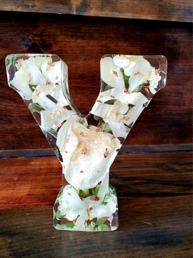 Handmade Floral Resin Night Light ~ Bring artistic light to your home effortlessly. - Image 25