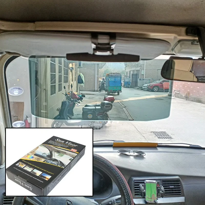 Polarized Car Visor ~ Block glare and drive comfortably in any weather- - Image 6