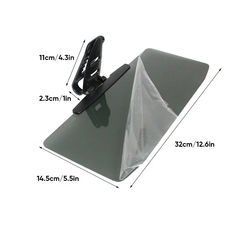 Polarized Car Visor ~ Block glare and drive comfortably in any weather- - Image 9