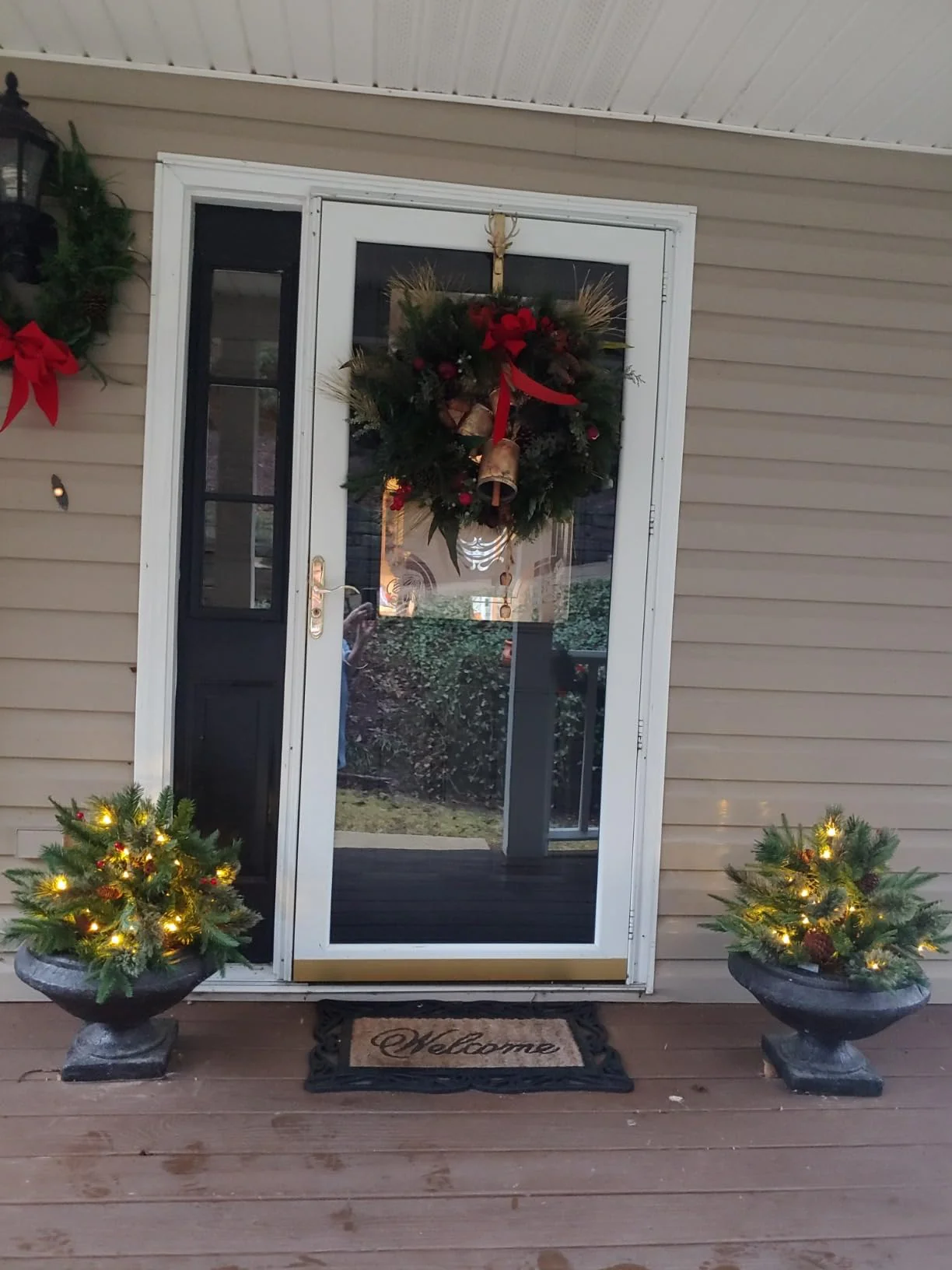 Mini Artificial Christmas Tree ~ Weatherproof sparkle for entryways and patios. - Image 7