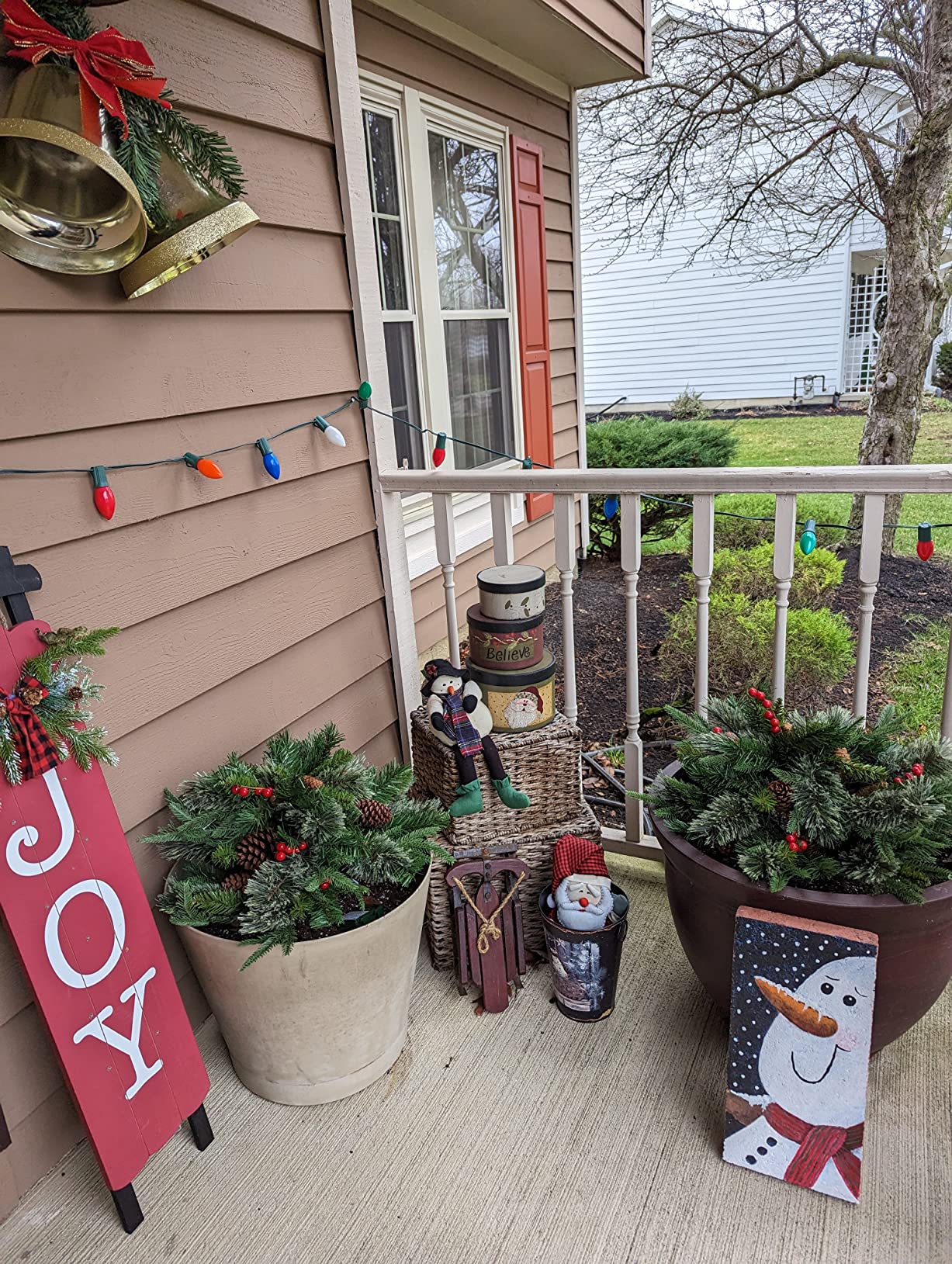 Mini Artificial Christmas Tree ▶︎ Weatherproof sparkle for entryways and patios - Image 2