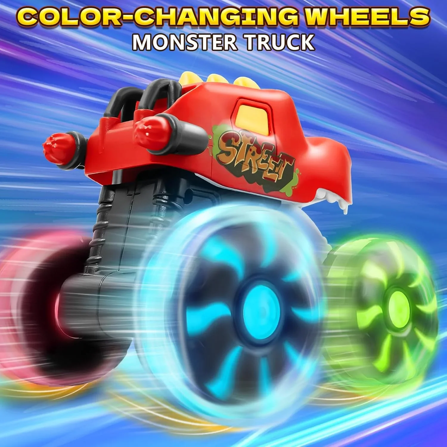 Press & Go Dino Monster Truck ~ The push-and-go toy that never gets old. - Image 5