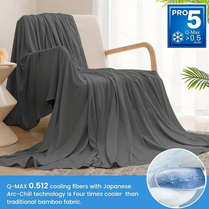 Summer Cooling Blanket ~ Instantly chill your nights, sleep dry and deep